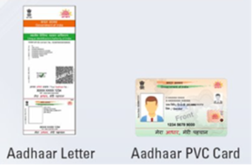Aadhaar Letter